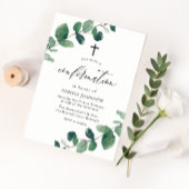 Waterverf groene lebbevestiging kaart