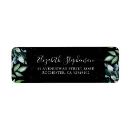 Waterverf Groene lekkernij Etiket