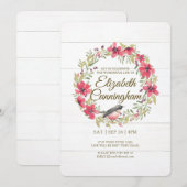 Waterverf Groene olievlek Virtuele Memorial Kaart (Voorkant / Achterkant)