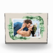 Waterverf Groene Rand Fotoblokken (Voorkant)