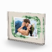 Waterverf Groene Rand Fotoblokken (Rechts)