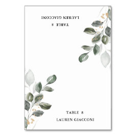 Waterverf Groene Tafel Tent Place kaart