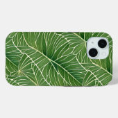 Waterverf Groene Tropische Lagen Patroon Case-Mate iPhone Case (Achterkant (horizontaal))