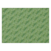 Waterverf Groene Tropische Lagen Patroon Tafelkleed (Voorkant (Horizontaal))