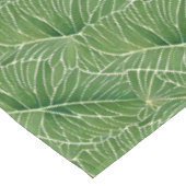 Waterverf Groene Tropische Lagen Patroon Tafelkleed (Gekanteld)