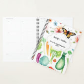 Waterverf Groenten Bloemen Persoonlijke Tuin Plan Planner (Display)