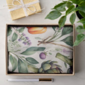 Waterverf Groentetuin Patroon Tissuepapier (Geschenk)