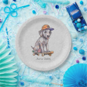 Waterverf Groot Deen Papier Bord (Feest)