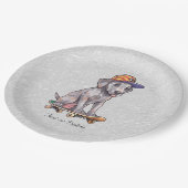 Waterverf Groot Deen Papier Bord (Gekanteld)