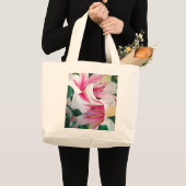 Waterverf Grote Tote Bag (Voorkant (product))