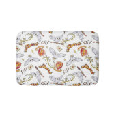 Waterverf GRYFFINDOR™ Hedwig Patroon Badmat (Voorkant)