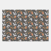 Waterverf GRYFFINDOR™ Hedwig Patroon Inpakpapier Vel (Voorkant 3)