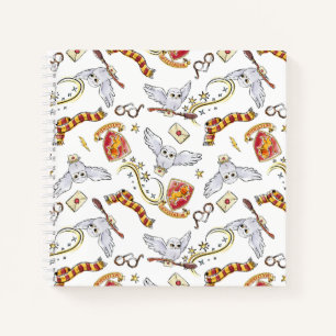 Waterverf GRYFFINDOR™ Hedwig Patroon Notitieboek