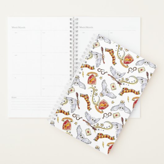 Waterverf GRYFFINDOR™ Hedwig Patroon Planner (Display)