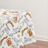 Waterverf GRYFFINDOR™ Hedwig Patroon Tafelkleed (Voorbeeld)