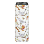 Waterverf GRYFFINDOR™ Hedwig Patroon Thermosbeker (Achterkant)