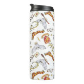 Waterverf GRYFFINDOR™ Hedwig Patroon Thermosbeker (Geroteerd rechts)