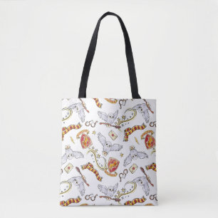 Waterverf GRYFFINDOR™ Hedwig Patroon Tote Bag