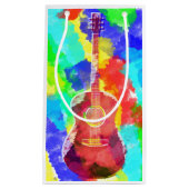 Waterverf Guitar Klein Cadeauzakje (Voorkant)