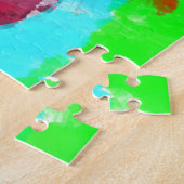 Waterverf Guitar Legpuzzel (Zijkant)