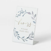 waterverf gunstig voor voetgangersbord reclamebord met voetstuk (Voorkant)