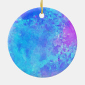 Waterverf Gymnastiek Beam Keramisch Ornament (Achterkant)