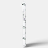 waterverf haai lachend grijs groen oceaan dier Case-Mate iPhone case (Achterkant / Links)