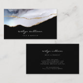 waterverf haar en make-up visitekaartje (Voorkant / Achterkant)