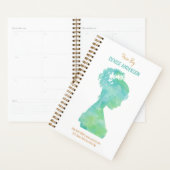Waterverf Hair Stylist Beauty Salon Persoonlijk Planner (Display)