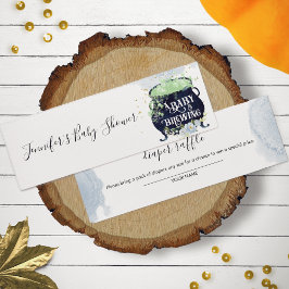 Waterverf Halloween Baby shower Mini Visitekaartjes