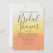 Waterverf Halloween Candy Corn Vrijgezellenfeest Kaart (Voorkant)