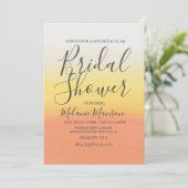 Waterverf Halloween Candy Corn Vrijgezellenfeest Kaart (Staand voorkant)