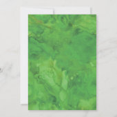 Waterverf Halloween Costumes and Cocktails Kaart (Achterkant)