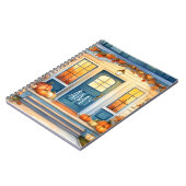 Waterverf Halloween Herfst Pompoenen Herfstbladere Notitieboek (Linkerzijde)