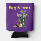 Waterverf Halloween House en Pet Blikjeskoeler (Voorkant)