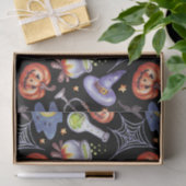 Waterverf Halloween Pumpkins, Magische Potie Tissuepapier (Geschenk)