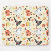 Waterverf Halloween Spooky Cute Ghost Witch Snoep