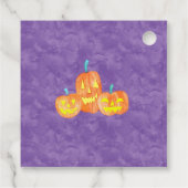 Waterverf Halloween Treat Favor Tag Bedankjes Labels (Achterkant)
