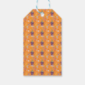 Waterverf Halloween Verjaardagstaart Dank u Cadeaulabel (Achterkant)