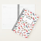 Waterverf hand geschilderde vogel decoratie. planner (Display)