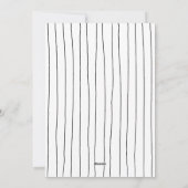 Waterverf Hand getekende kerstfoto Feestdagenkaart (Achterkant)