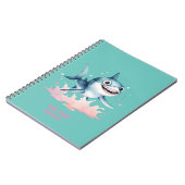 Waterverf Hand getrokken Schattigee speelse Baby S Notitieboek (Linkerzijde)