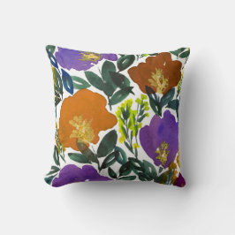 waterverf handbeschilderde blokjes kussen