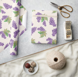 Waterverf handbeschilderde druiven cadeaupapier