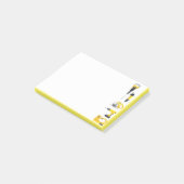 Waterverf handgereedschap Handmatig onderhoud Man Post-it® Notes (Schuin)