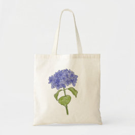 Waterverf Handgeschilderde Hydrangea Flower Tote Bag
