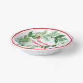 Waterverf handgeschilderde kerstkrans papieren kommen (Gebogen)