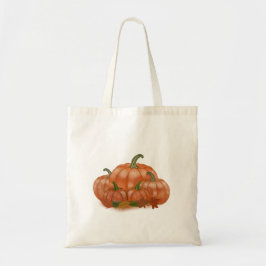 Waterverf handgeschilderde pompoen Halloween Tote Bag
