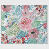 waterverf handschilderkunst cadeaupapier (Vlak)