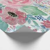 waterverf handschilderkunst cadeaupapier (Hoek)